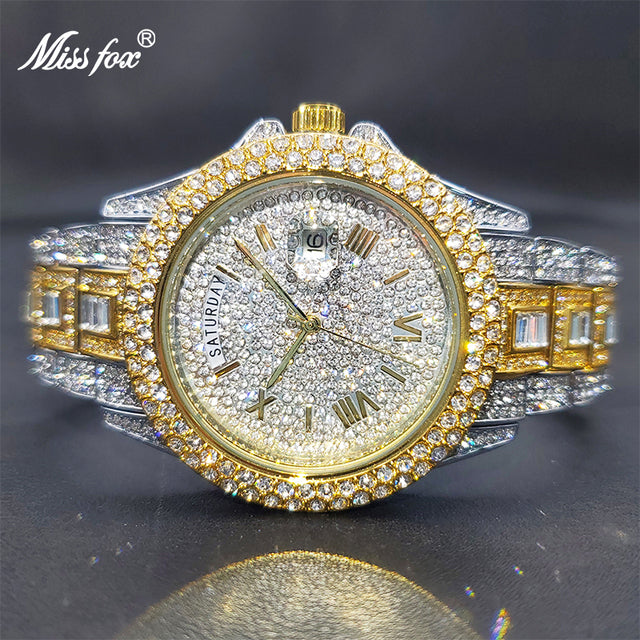 Lux Men's Boss Diamond Watch
